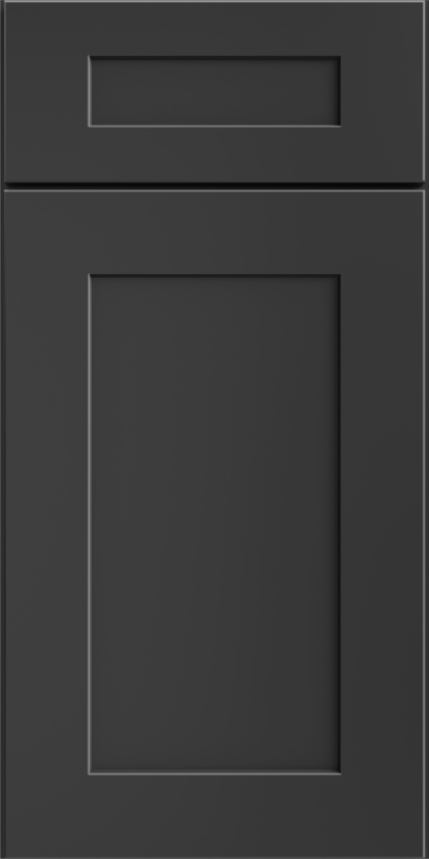 Jet Black door sample