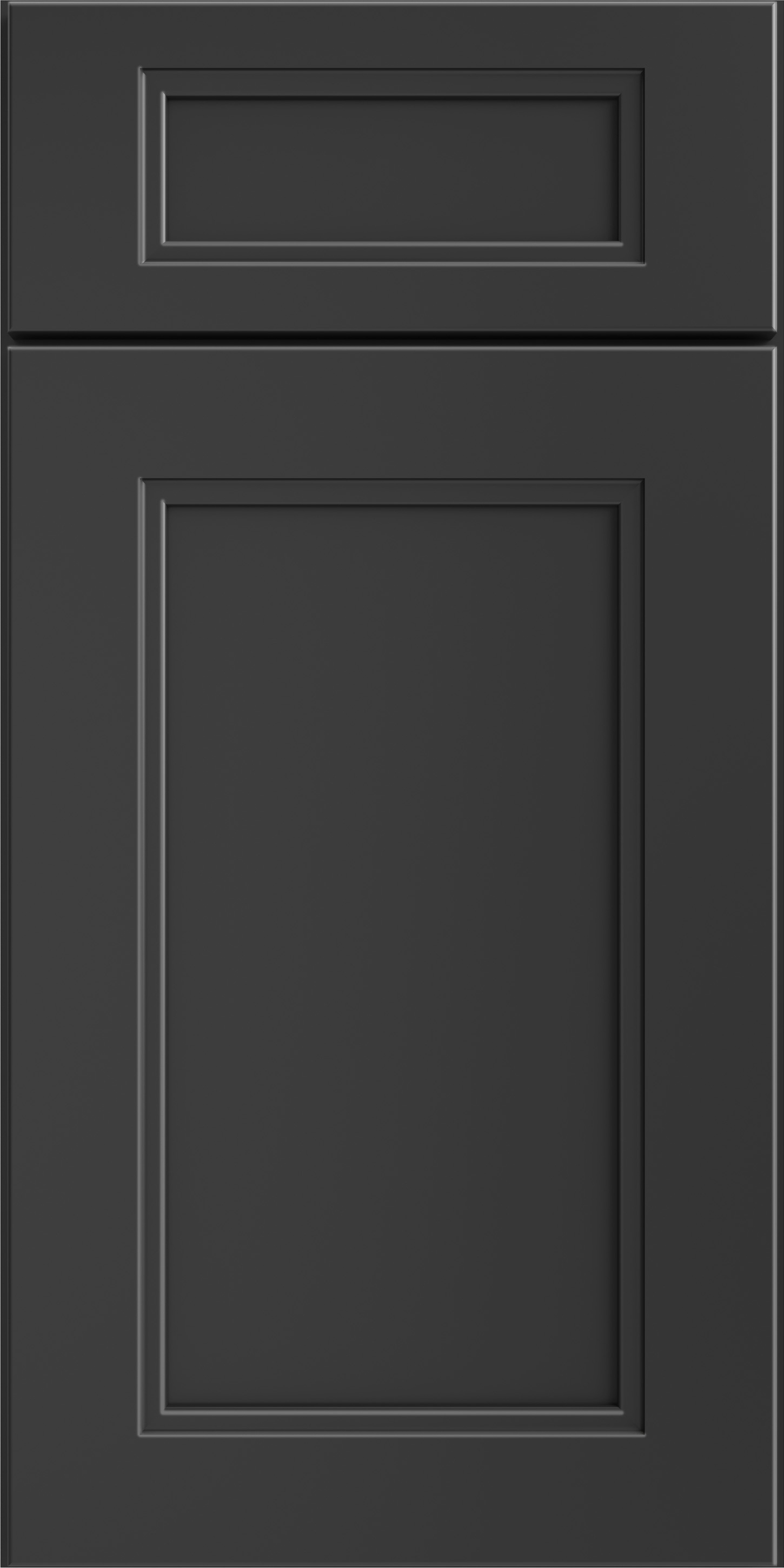 Jet Black door sample
