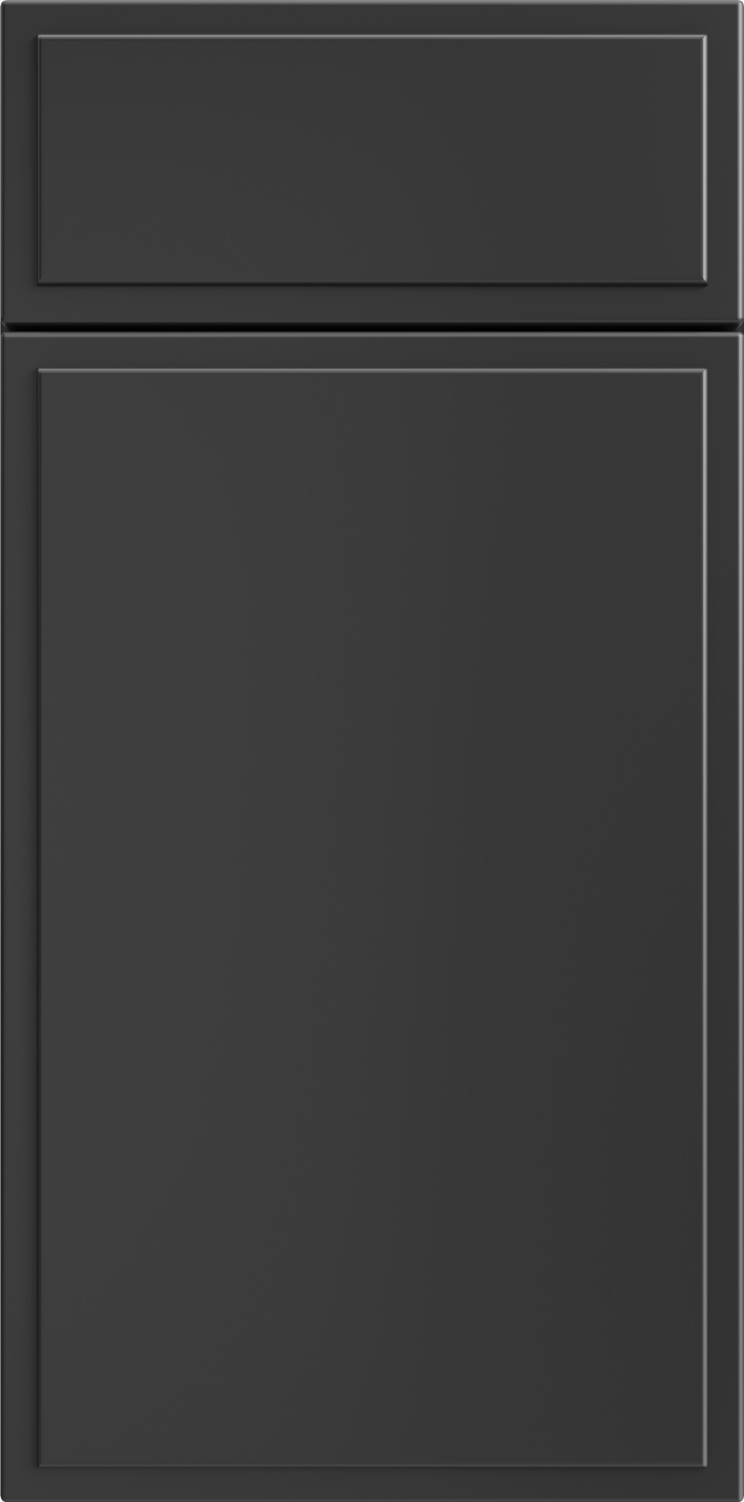 Jet Black door sample