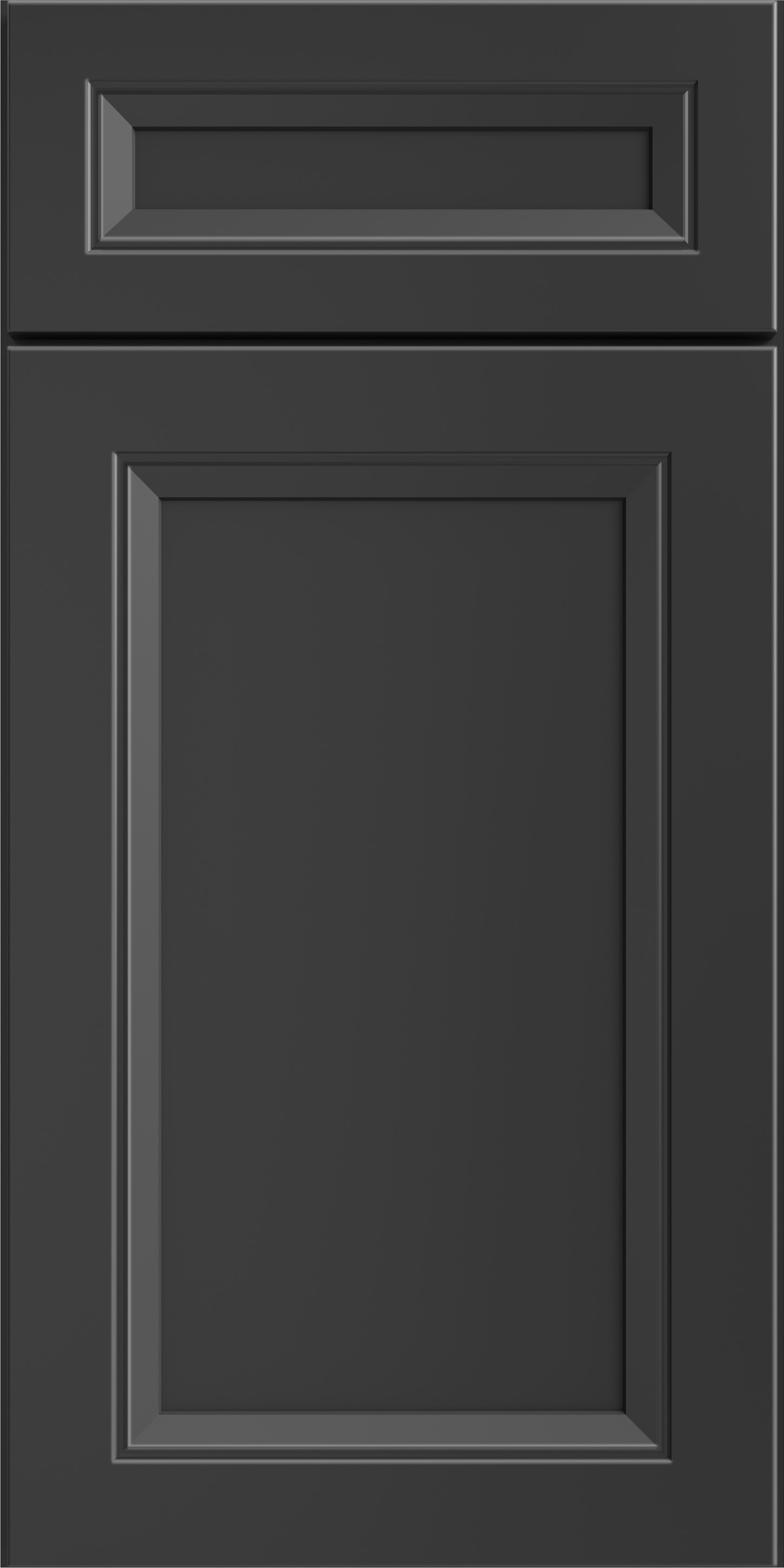 Jet Black door sample