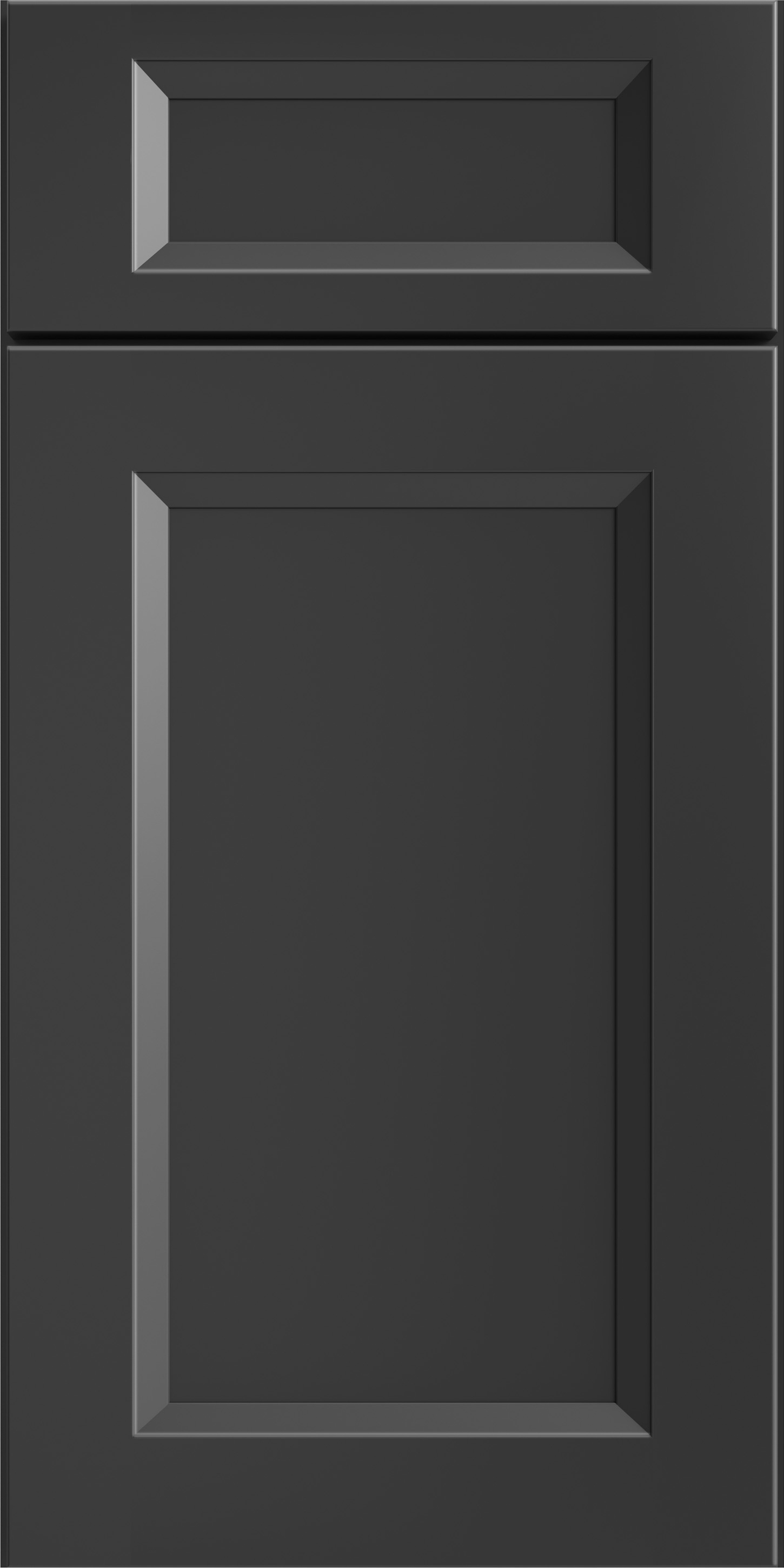 Jet Black door sample