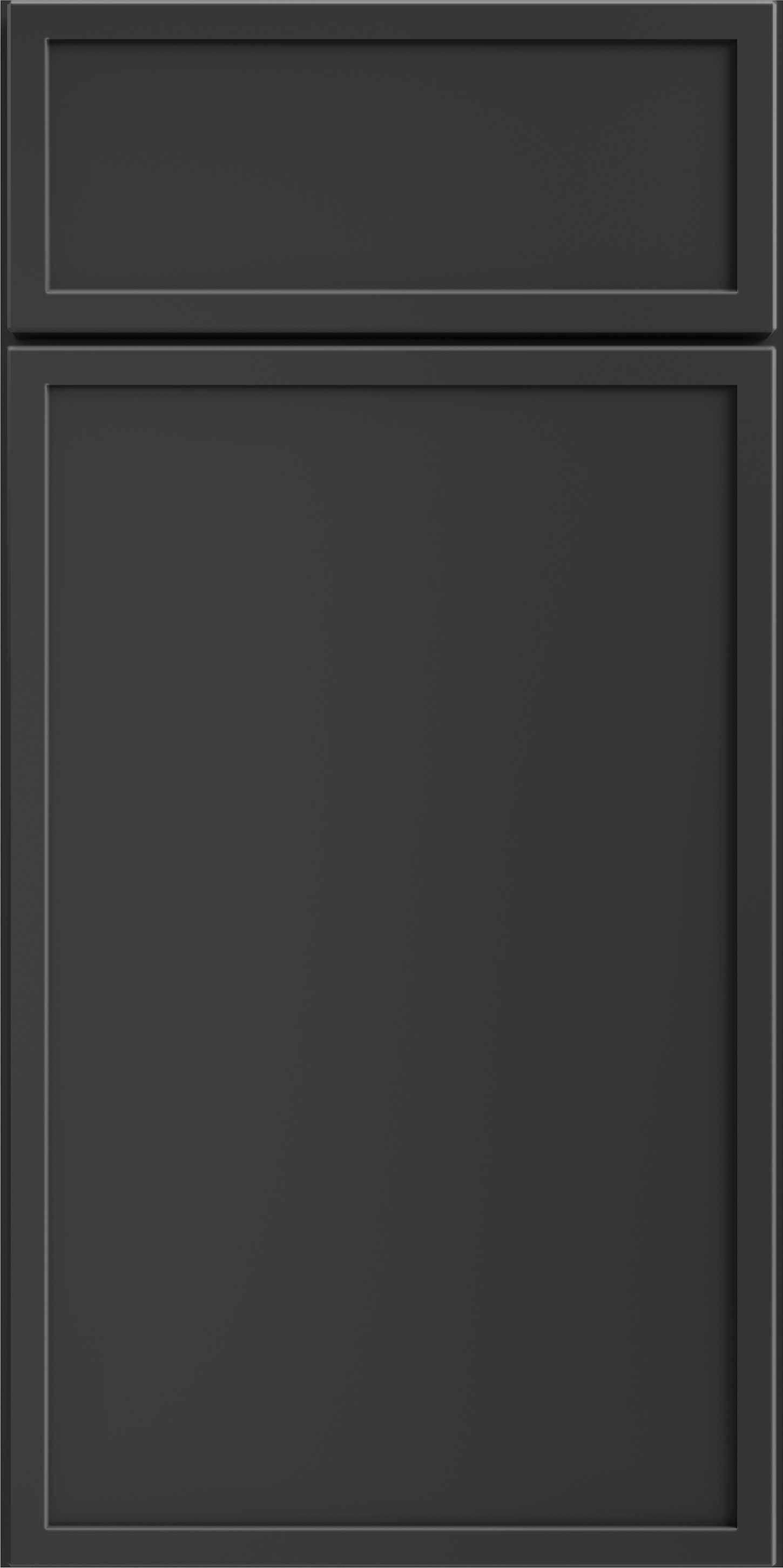 Jet Black door sample