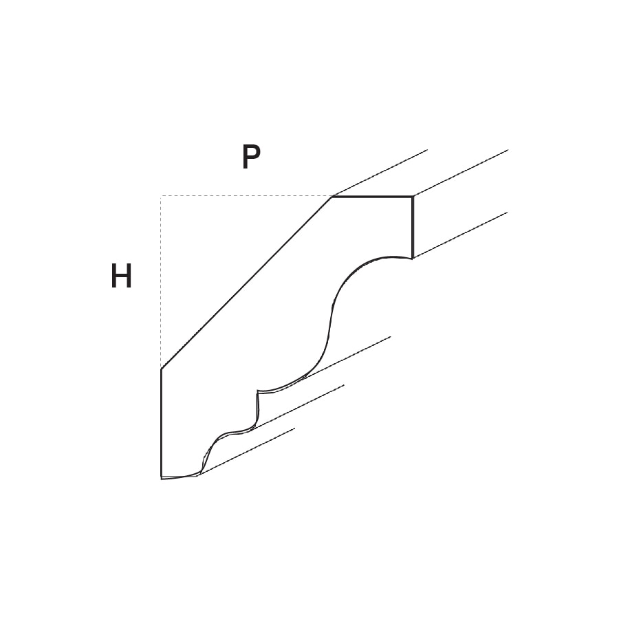 Elegant Crown Molding - CRM