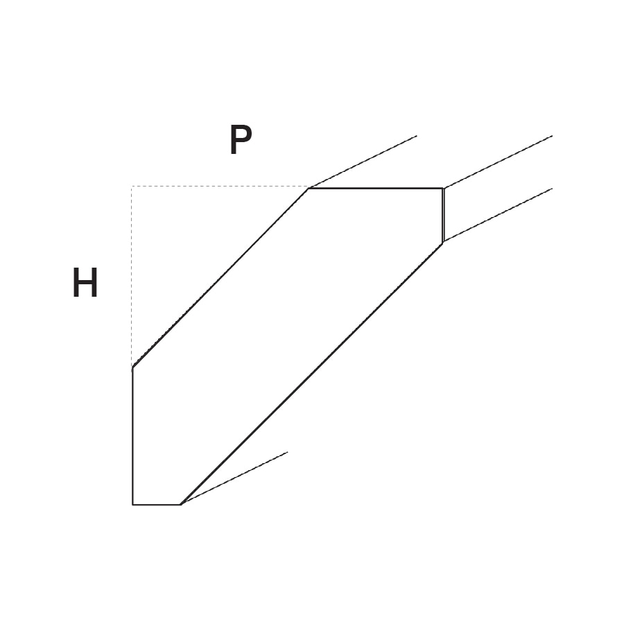 Elegant Crown Molding, Shaker - CRMS