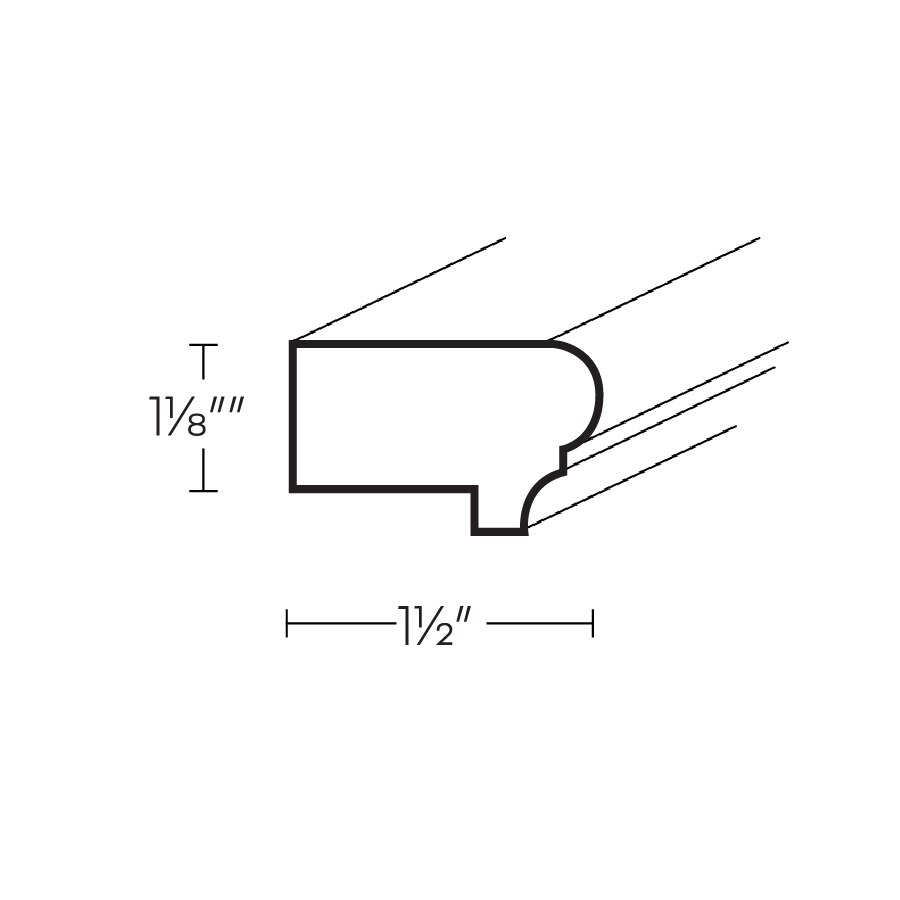 Elegant Light Rail Molding - LTRM1