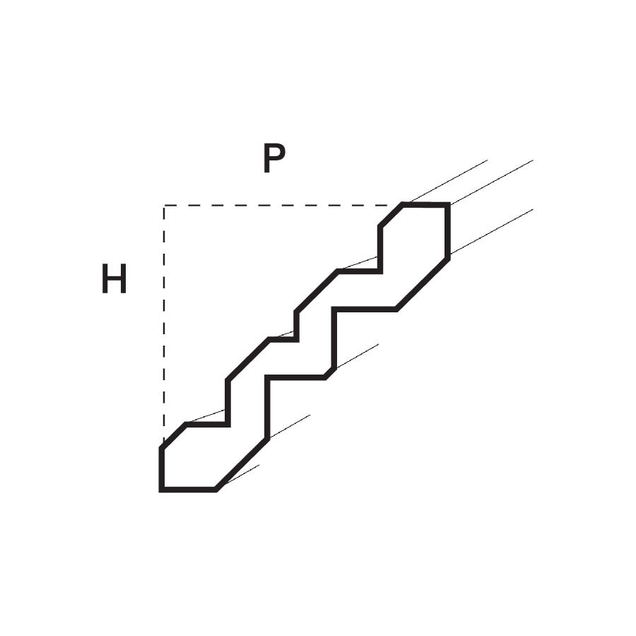 Elegant Royal Crown Molding Step - RCRMS