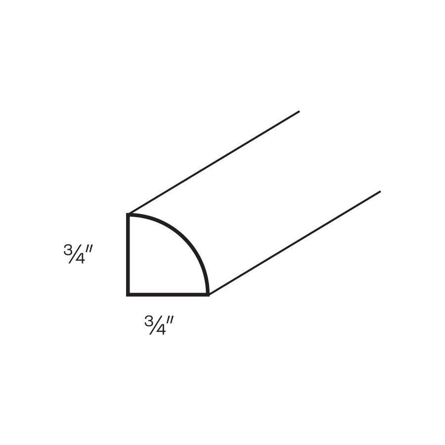Elegant Shoe Molding - SHM