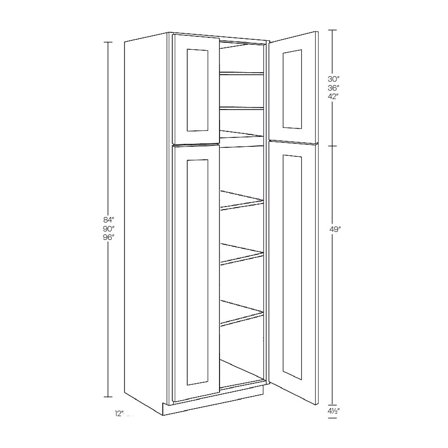 Elegant Utility Cabinet - UC3024X84