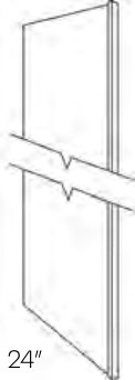 Elegant Plus Refrigerator End Panel - REP196