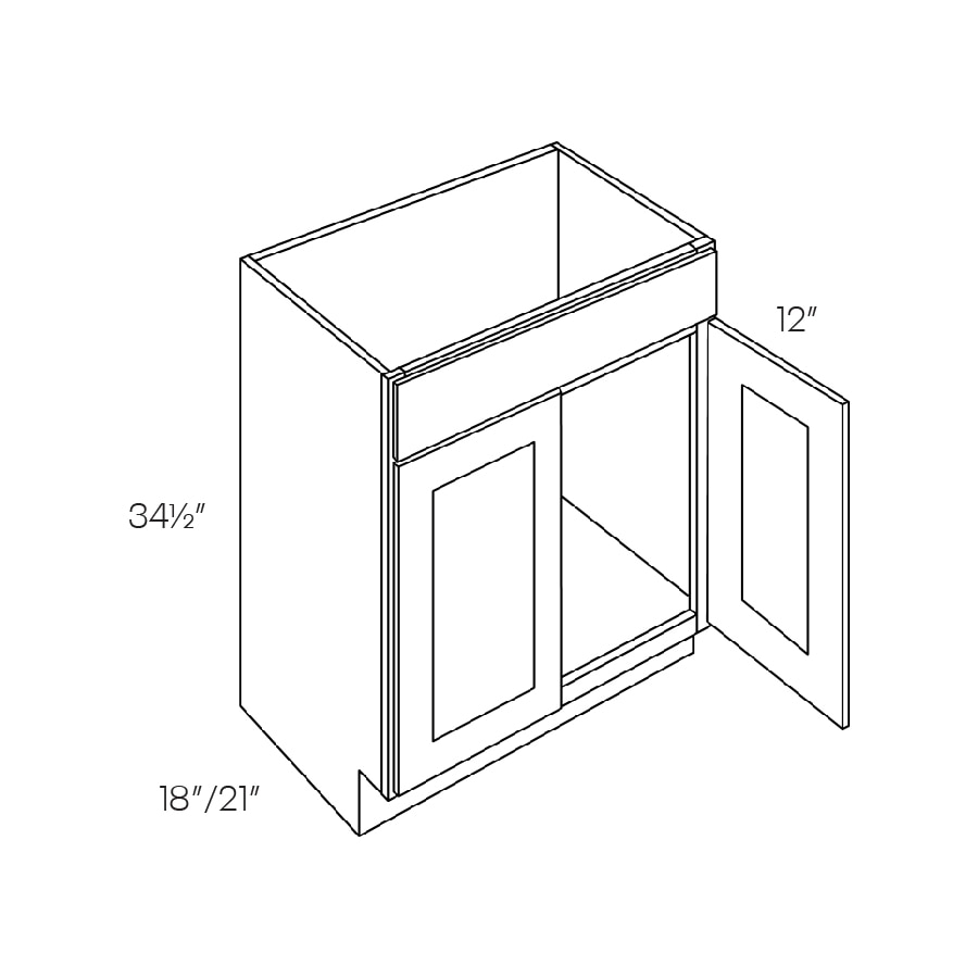 Elegant Plus Vanity Base Cabinet
