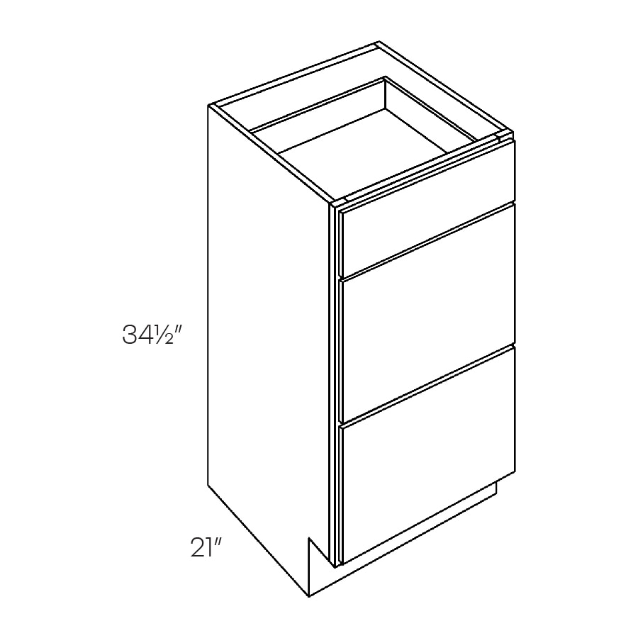 Elegant Plus Vanity Drawer Base Cabinet