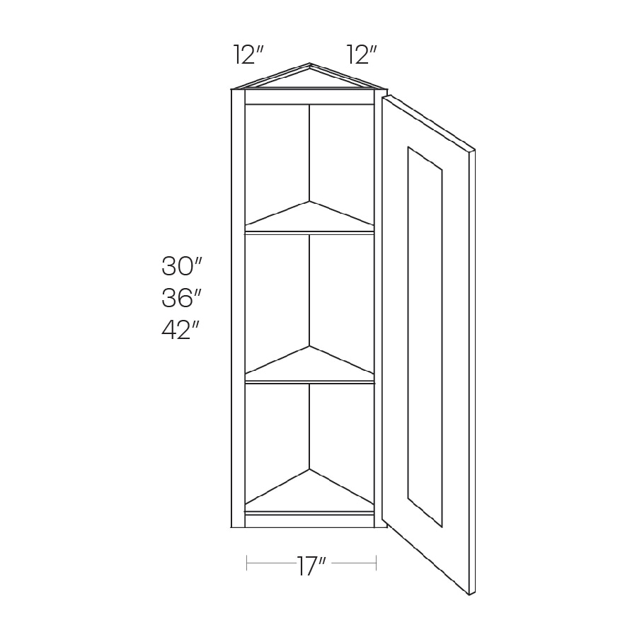 Elegant Plus Wall End Cabinet