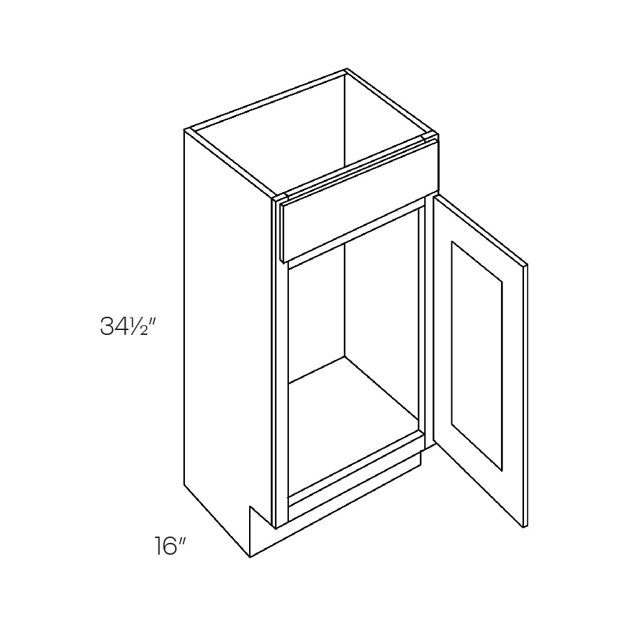 Luxor Vanity Base Cabinet