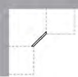 Luxor 5P Corner Sink Front