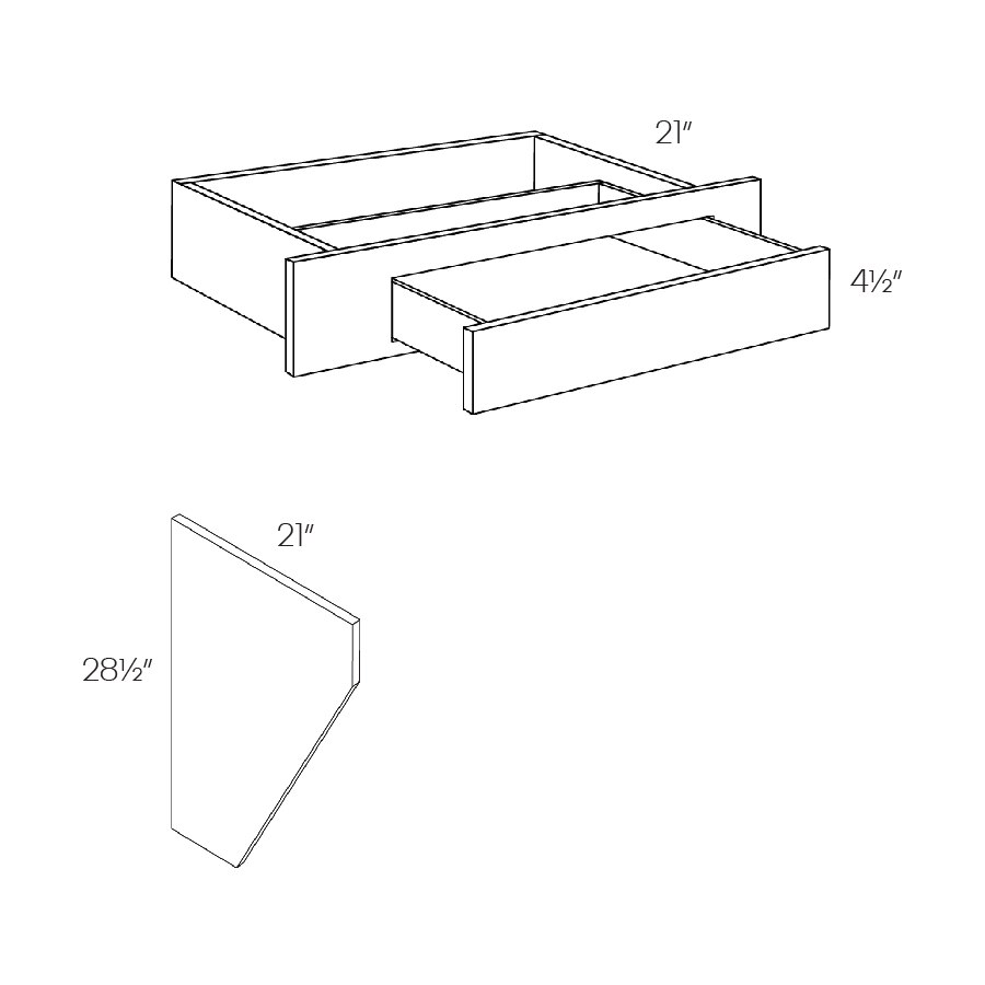 Luxor 5P Desk Drawer - DD30