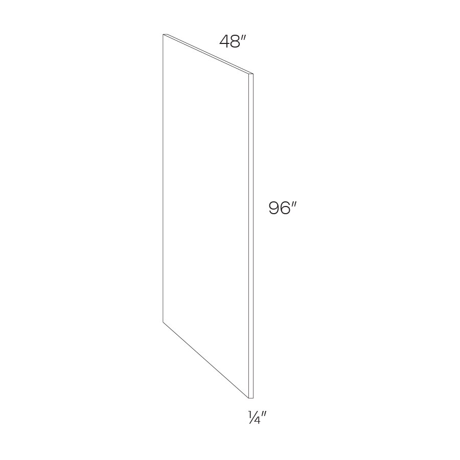 Luxor 5P Plywood Panel ,1/4 - PLY4X8