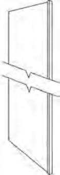 Luxor 5P Utility End Panel
