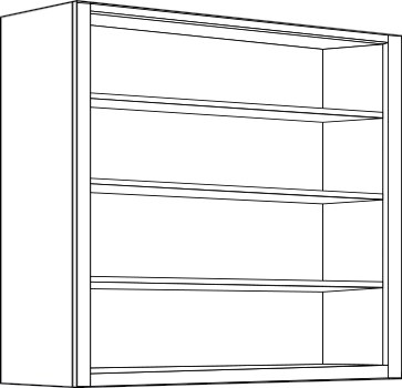 Glencove Blind Wall Cabinet - BLW30/3342