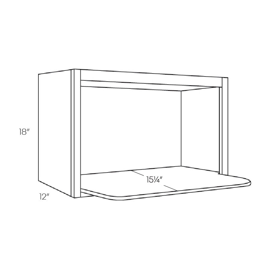 Glencove Microwave Wall Cabinet