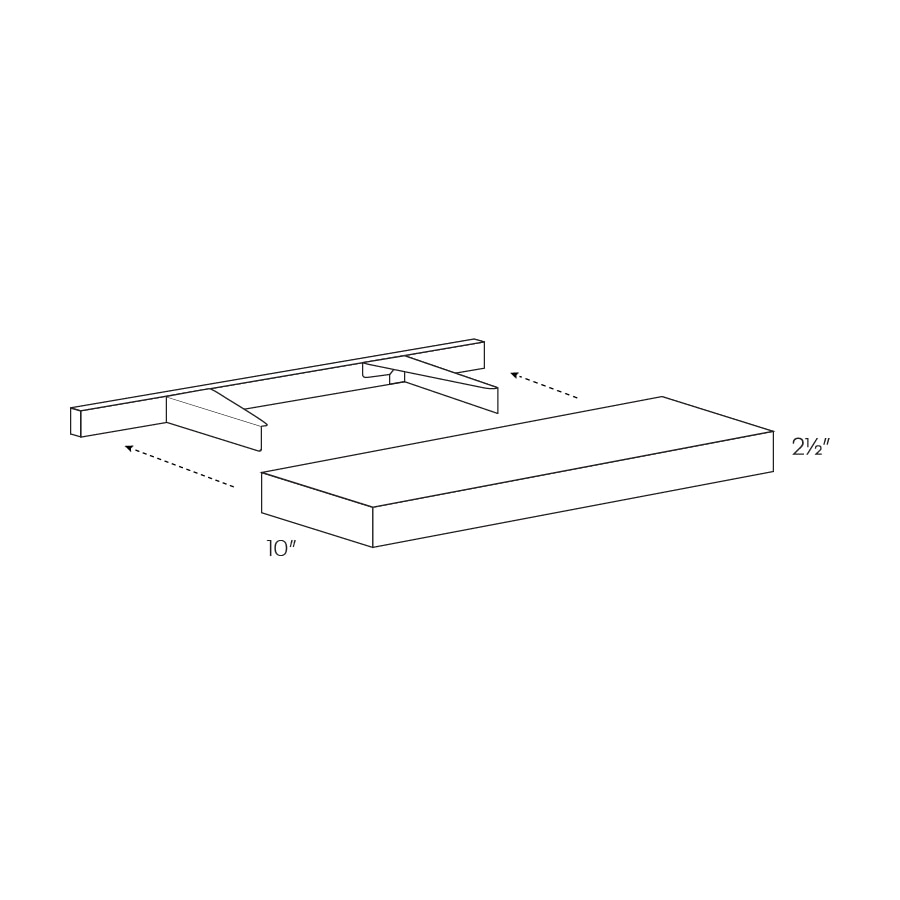 Richmond Plus Cabinet F-SHELF-24-HA