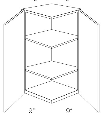 Sydney Wall End Cabinet w/ Door