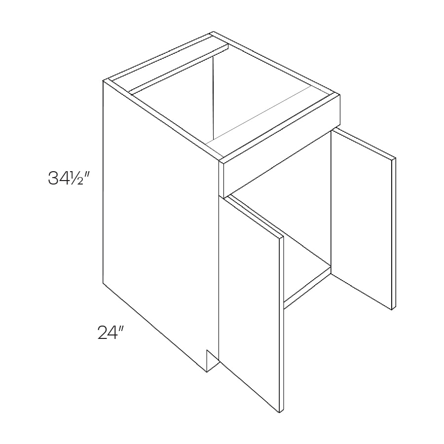 Versailles Plus Sink Base Cabinet