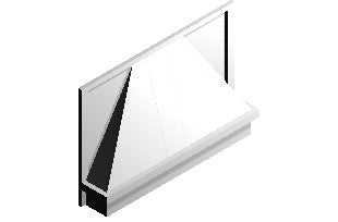 Decorative Wood Hood – Angled Style