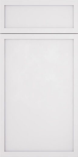 Ice White Shaker – Sample With Door and drawer front
