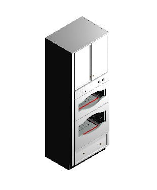 Oven Cabinet – Double Oven 90"