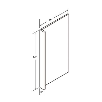 Refrigerator End Panel