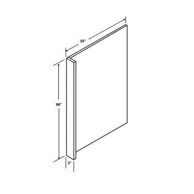 Refrigerator End Panel
