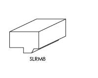Shaker Light Rail Molding