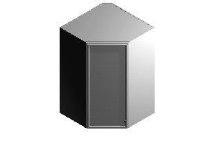 Wall Diagonal Corner Cabinet