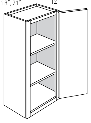 Amesbury 0936" Wall Cabinet - W0936
