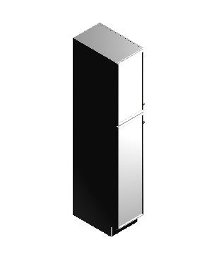 Pantry Cabinet – 15" Wide 84" H